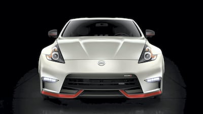 The new Nissan 370z Nismo. All photographs courtesy Nissan