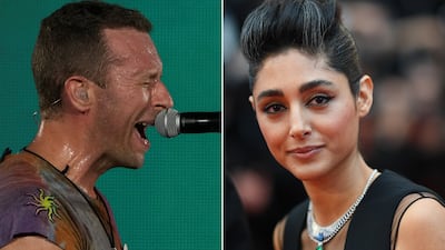 Coldplay frontman Chris Martin invited Iranian actress Golshifteh Farahani onstage in Buenos Aires to perform Farsi song 'Baraye'. Reuters; AFP