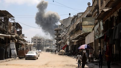 Damaged by Israeli air strikes during the 22-month war, Gaza city now faces a full-scale occupation. AFP