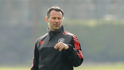 Football Soccer - Manchester United Training - Manchester United Training Ground, Manchester, England - 24/2/16Manchester United assistant manager Ryan Giggs during trainingAction Images via Reuters / Jason CairnduffLivepicEDITORIAL USE ONLY.