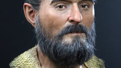 Face of the prehistoric healer. Photo: Expo Serbia Pavilion