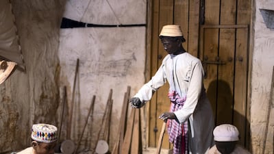 Dioramas at the Ajman Museum reveal the Bedouin way of life in the emirate, which was formerly a fishing and pearl diving town, before the discovery of oil. Reem Mohammed / The National