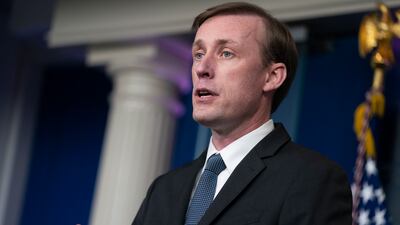 National Security Adviser Jake Sullivan is the highest-ranking Biden administration official to visit Saudi Arabia. AP