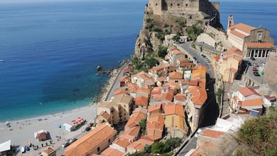 Scilla castle in Calabria. Photo by Adam Batterbee