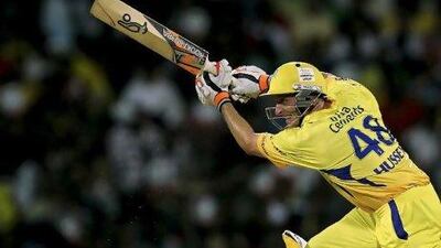 Michael Hussey, the Super Kings opening batsman, played brilliantly to score 61 against Pune Warriors in Chennai yesterday.