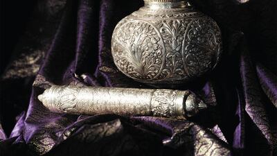 Items from the collection of the Miraj Islamic Art Centre in Dubai who are now in partnership with The Ritz-Carlton hotel in DIFC. Courtesy of Miraj Islamic Art Centre.