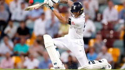 England captain Ben Stokes was run out for 19. Getty Images