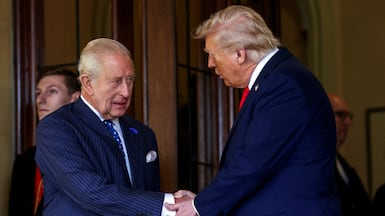 President Donald Trump has said the visit of King Charles could 'absolutely' mend US-UK relations. Reuters