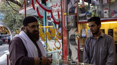 Street vendors struggle to make a living. Stefanie Glinski / The National