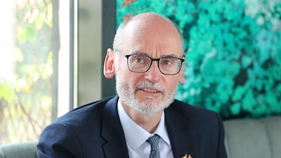 Iraqi authorities say Stephen Hitchen painted a 'bleak image' of the country. Pawan Singh / The National