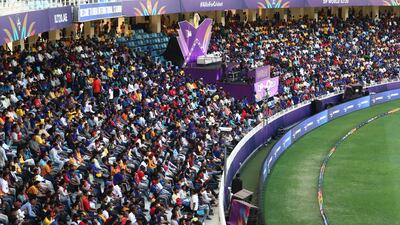 Fans turned out in good numbers to watch the DP World International League T20 final on Saturday