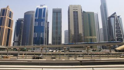 Jumeirah Lakes Towers: Q3 no change. Studio - Dh60-75,000. 1BR - Dh80-100,000. 2BR - Dh120-150,000. 3BR - Dh150-190,000. Q3 2013-Q3 2014 up 42%. Sarah Dea / The National