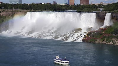 9 - Niagara Falls, in New York, USA and Ontario, Canada. 22 million tourists. istockphoto.com