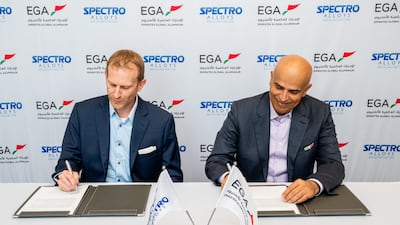 Emirates Global Aluminium's plan to acquire a majority stake in recycling firm Spectro Alloys will give the company a larger presence in the US. Photo: EGA