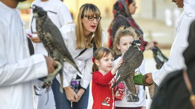 Various activities showcased Abu Dhabi's history on the opening evening of Qasr Al Hosn. Khushnum Bhandari forThe National