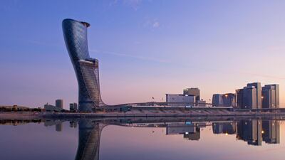 The iconic Leaning Tower of Abu Dhabi is now an Andaz hotel. Courtesy Hyatt