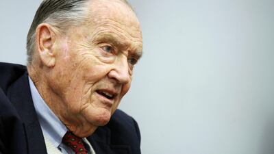 John Bogle, commonly known as Jack, was the founder of Vanguard Group. The company Vanguard announced his death on Wednesday. Photo: AP