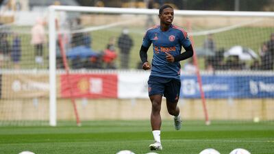 Tyrell Malacia of Manchester United. Getty Images
