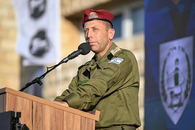 Major General Avi Balut assumed the position of commander of the Central Command. Photo: Israel military