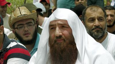 Radical cleric Omar Bakri Mohammed, pictured in 2012, was based for nearly two decades in the UK. AFP