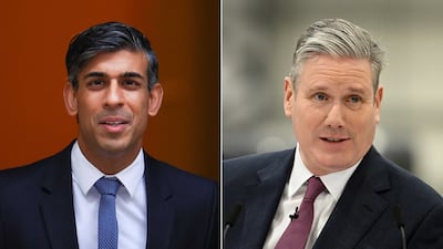 According to polls, UK Prime Minister Rishi Sunak looks to be heading to defeat against Labour Party leader Keir Starmer. Reuters, Getty Images