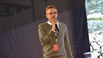 Klaus Moldeus says overarching threats of a changing climate should not incite hopelessness among younger generations. Courtesy Middle East Youth Expo