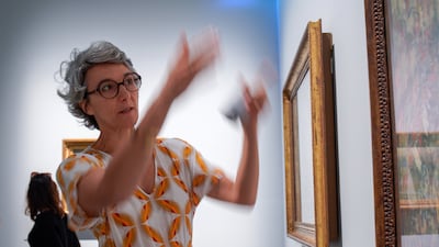 Sylvie Patry, chief curator and deputy director for Collections and Curatorial Affairs at Musée d’Orsay. Victor Besa / The National