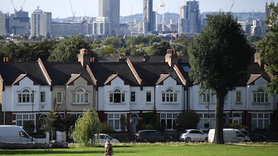Britain's mortgage approval level is still above pre-pandemic rates, as the country's housing market continues to boom. Chris J Ratcliffe/AFP