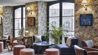 The Hoxton, Paris: offering 172 rooms over five floors in an elegant 18th century residence in the 2nd arrondissement, not far from the Louvre Museum and Pompidou Centre. The hotel’s bedrooms, which all have cornicing, chevron wooden floors and slick bathrooms, are classed as “shoebox”, “cosy”, “roomy” or “biggy” and cost from €104 (Dh455) per night, including taxes. Courtesy The Hoxton