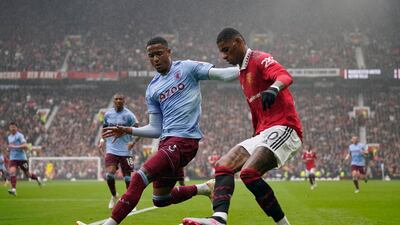 Ezri Konsa - 6. A massive opportunity for Konsa saw the ball fall to him inside the six-yard box, but he couldn’t angle his body to divert it on target. Sometimes struggled to pick up Marcus Rashford who was aggressive when isolating defenders. AP