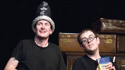 Daniel Clarkson, left, and Jefferson Turner are the creators of Potted Potter – The Unauthorised Harry Experience. Geraint Lewis