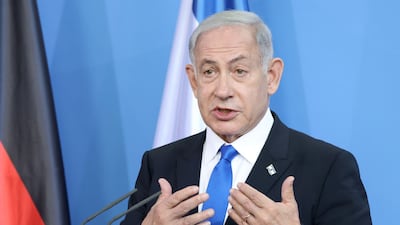 Benjamin Netanyahu discussed the war in Ukraine on a visit to Germany. Bloomberg
