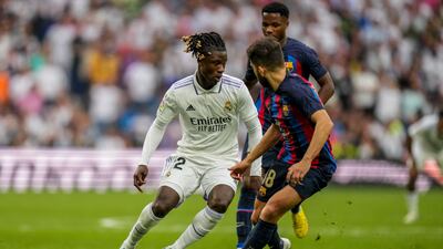 SUBS: Eduardo Camavinga (Modric 78’) – A crucial change in Real's midfield with Barcelona growing into the game. AP