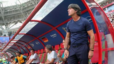 Joachim Low has been Germany manager for 12 years but the failure at the 2018 World Cup has put his position in doubt. Alexander Hassenstein / Getty Images