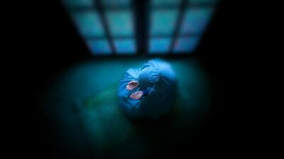 Jehad Faisal Ghazwan’s picture of a woman in prayer was one of the five winning photos in HIPA’s June Instagram photo contest. Photo by Jehad Faisal Ghazwan