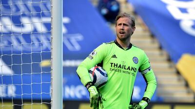 LEICESTER CITY RATINGS: Kasper Schmeichel - 6: No saves to make in first half but still found himself picking the ball out of the net twice. Nothing Dane could have done about either goal or the third that followed in second half. AP