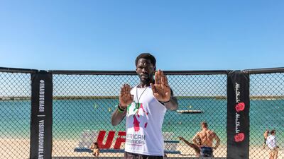 Jared Cannonier, whose middleweight bout against Robert Whittaker is the co-main event of UFC 254