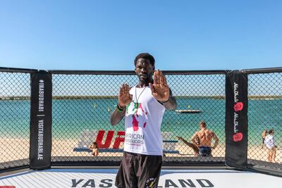 Jared Cannonier ahead of his middleweight bout against Robert Whittaker at UFC 254. Courtesy UFC