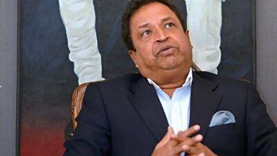 The Nepalese industrialist Binod Chaudhary is the country's first billionaire. Prakash Mathema / AFP