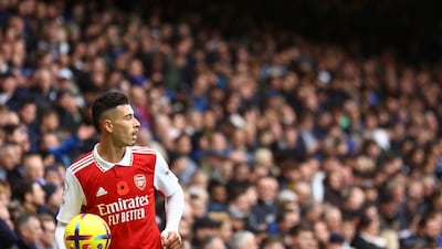 Gabriel Martinelli earns £90,000 a week at Arsenal. Reuters