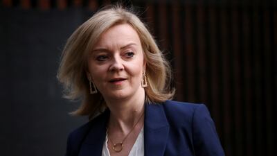Liz Truss has said Vladimir Putin is resorting to desperate measures. Reuters