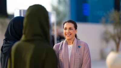 Mariam Al Mheiri, head of the International Affairs Office in the Presidential Court, at the launch