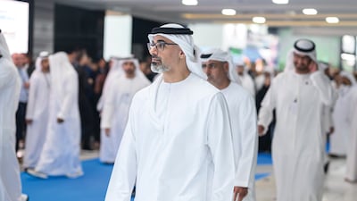 The event is being held at the Abu Dhabi National Exhibition Centre