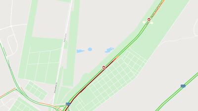 The accident happened near Al Samha in the farm district between Abu Dhabi and Dubai