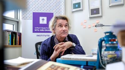Philip Kennedy helped to create NYU Abu Dhabi’s Library of Arabic Literature consisting of modern English-language translations of Arabic texts. Victor Besa / The National