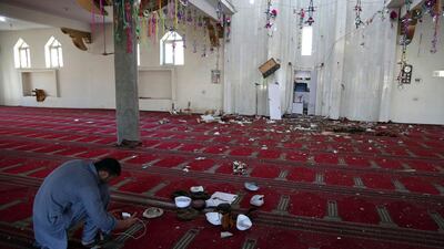 A bomb concealed in the microphone used to deliver the sermon killed prominent preacher Samiullah Rayan. AP