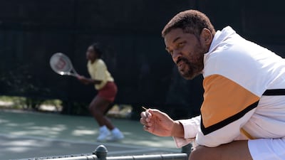Will Smith in a scene from 'King Richard'. AP