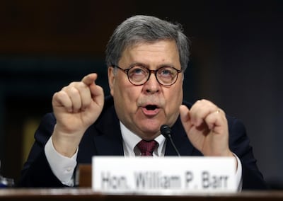 US Attorney General William Barr had threatened to send the two to Iraq to face justice. AP