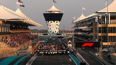 Race goers were thrilled by a spectacular Etihad Airways and Fursan Al Emarat fly past minutes before the start of the race. Jorge Ferrari