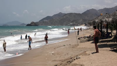 A beach in Fujairah. Randi Sokoloff / The National